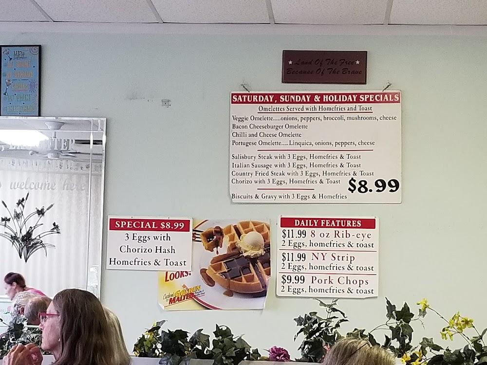 Sammy J's Boston's Best Breakfast Menu image 1