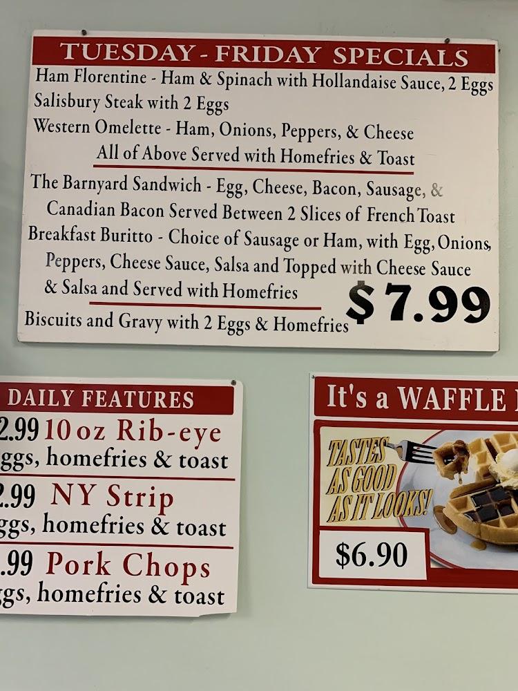 Sammy J's Boston's Best Breakfast Menu image 2