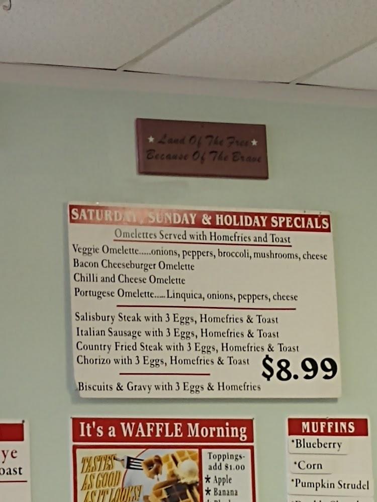 Sammy J's Boston's Best Breakfast Menu image 4